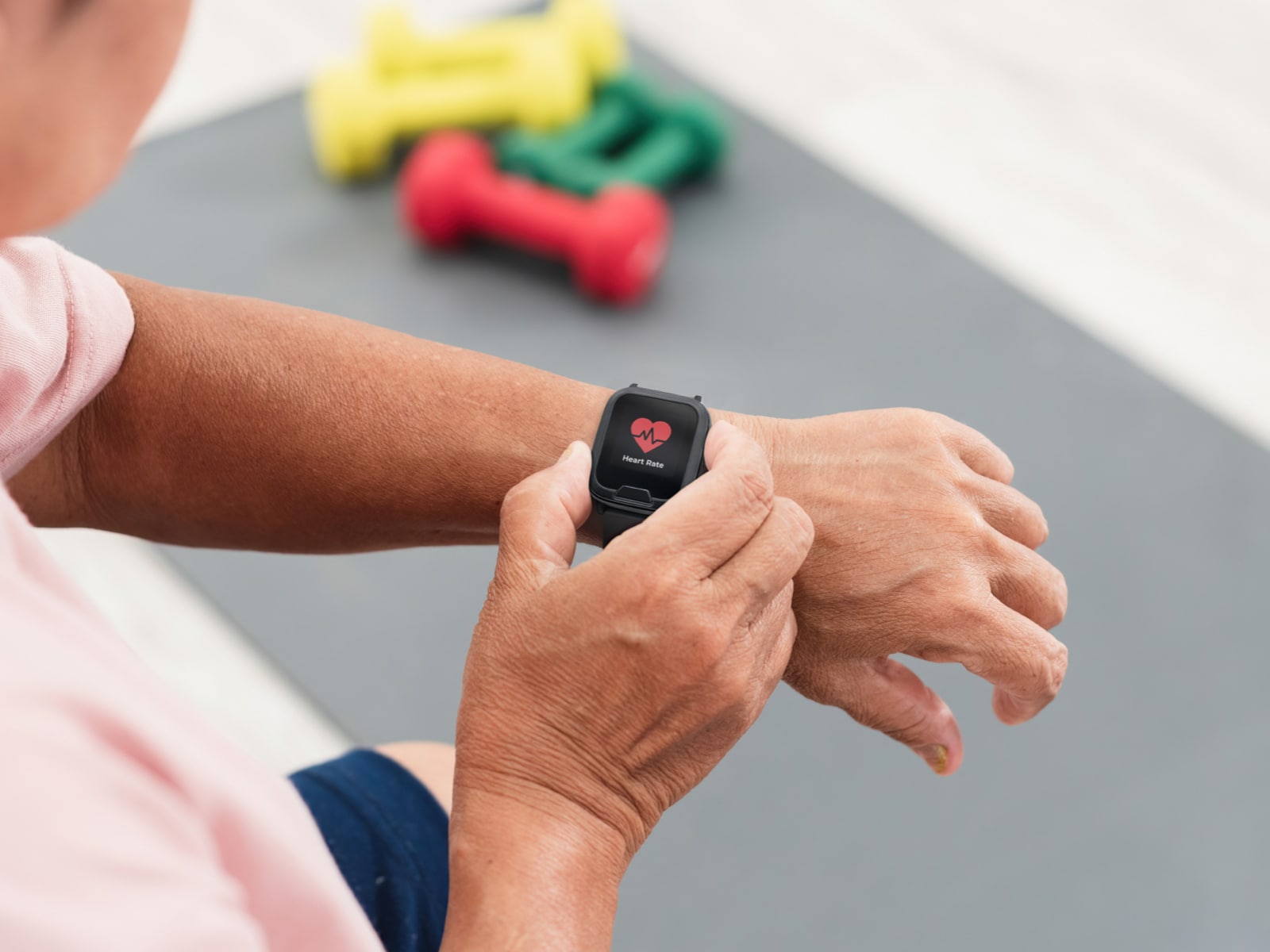 Medical Alert Smartwatch Heart Rate Monitor