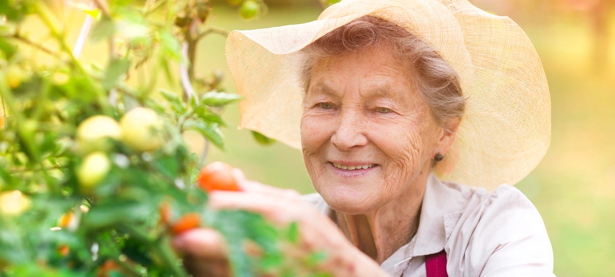 Woman Gardening